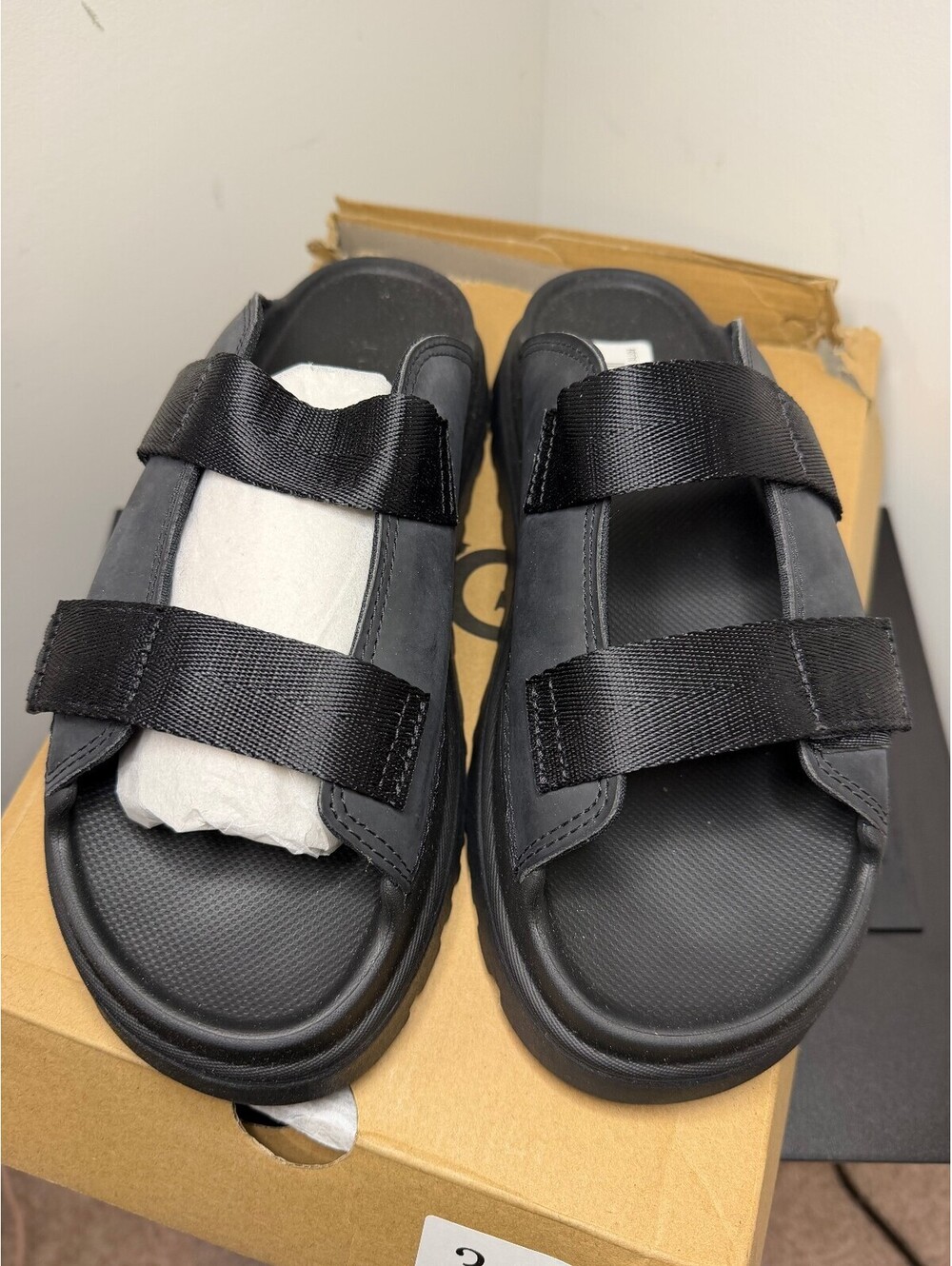 UGG Goldenglow Slides Black